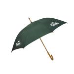 Wooden Shaft Custom Logo Printing Stick Straight Umbrellas Wood Curve Handle