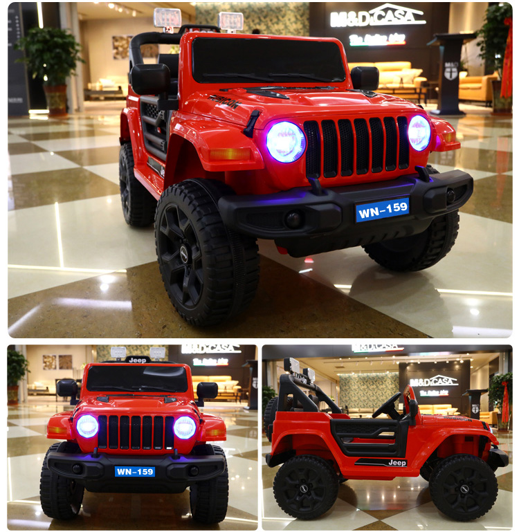 Lighting and Music Remote Control 12V Electric UTV Ride On Toys Car for Kids