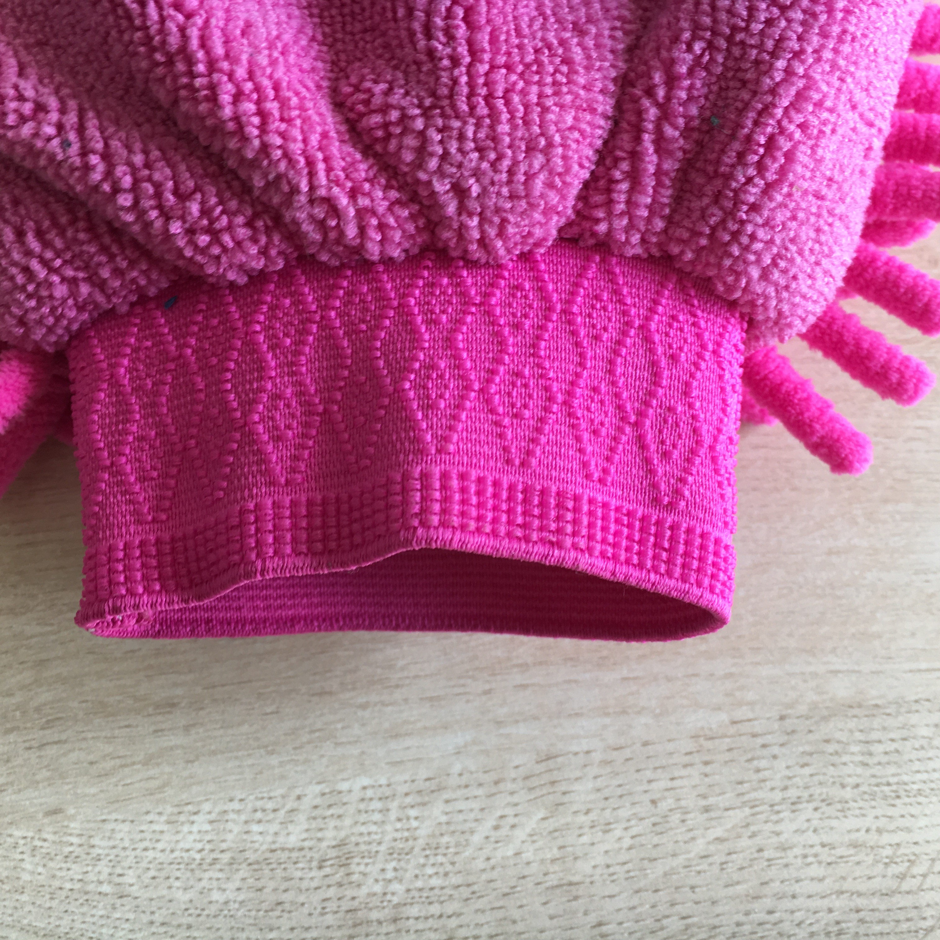 House keeping washing absorb mitt 100% polyester microfiber mitt gloves