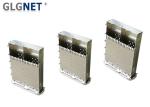 EMI Protection 1x2 Ganged QSFP SFP Cage Without Integrated Connector Metal Cage
