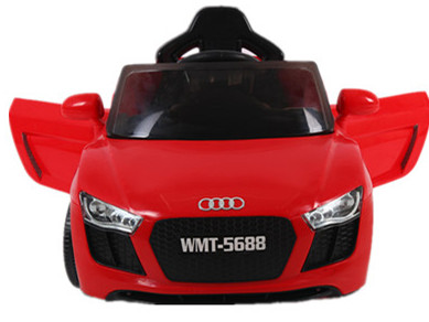 2.4G Remote Control Plastic Electric Mini Ride On Car for 2 Year Old in Hot Pink