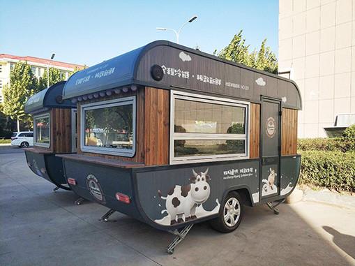 Australia Standard Outdoor Mobile Food Trailer Coffee Ice Cream Hot Dog Pizza