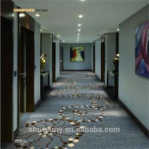 Wholesale China factory printed Axminster material Hallway carpet for hotel from china suppliers