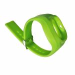 One Piece Watch Strap Silicone Rubber Watch Band With Watch Slot