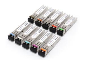 Wholesale Hot-Pluggable CWDM MSA SFP Fiber Transceiver 1470 - 1610nm For Telecom from china suppliers