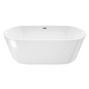 Wholesale ASTM Non Slip Classic Oval Shape Acrylic Freestanding Bathtub from china suppliers