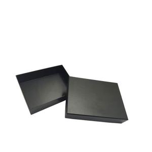 Wholesale Lightweight Corrugated Cardboard Box Customized Size Pure Black Color from china suppliers