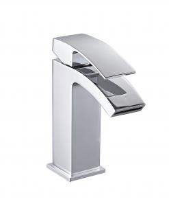 Wholesale Custom Basin Mixer Waterfall Tap , Stylish High Rise Bathroom Faucet from china suppliers