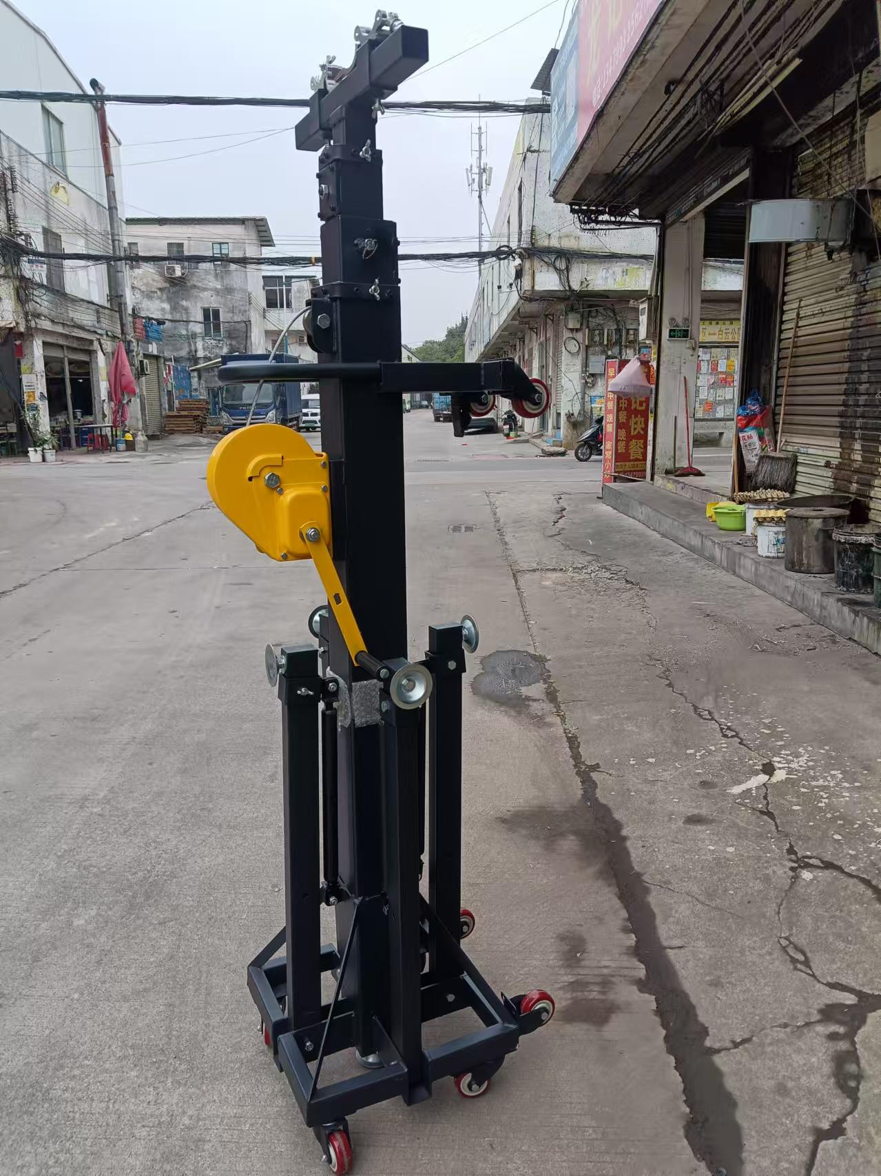 Portable 300x300mm Line Array Truss Lift Tower For Speaker Display