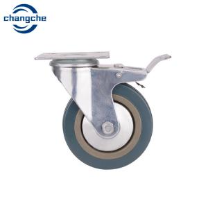 Wholesale Zinc Plated Steel Industrial Caster Wheels 4 - 6 Inch Diameter from china suppliers