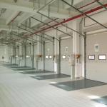 40mm Wire Rope Galvanized Overhead Sectional Door