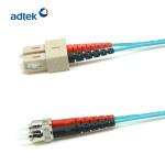 PVC LSZH OFNP Multimode Fiber Patch Cord Optical Jumper Cable