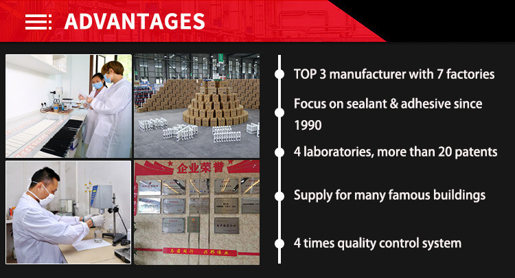 Customized Clear Construction Silicone Sealant For Non Corrosive Roof Pipeline