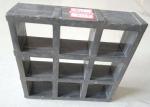 Black Fiberglass Grating Panels , Fiberglass Stair Treads Skid Resistance