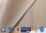 0.12mm Beige Ptfe Coated Glass Fibre Fabric With FDA Standard