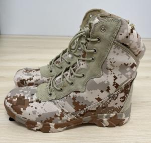 Wholesale Desert Camouflage Military Combat Boots With Zipper 38-45 Desert Military Boots from china suppliers
