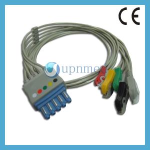 Wholesale M1971A philips 5 lead ecg cable,grabber,IEC from china suppliers