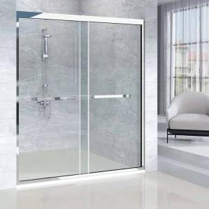 Wholesale 3mm-12mm Thickness Hotel Sliding Frameless Tempered Glass Shower Doors with Standard Duty Hinges from china suppliers