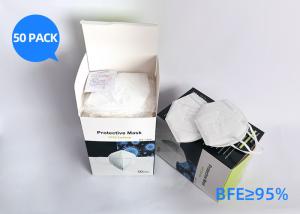 Wholesale Healthcare Disposable FFP2 N95 Face Mask / Rated Mask High Efficiency from china suppliers
