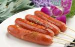 24mm Edible Sausage Casings Natural Colour Smoked Collagen Casings For Smoked