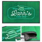 Commercial Entryway Logo Custom Logo Mats NBR Rubber Backed Nylon Fiber Surface