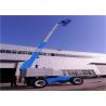 Reliable Brake Towable Boom Lift Overhang Operation Converted By Switch Button Control for sale