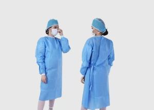 Wholesale Chemical Industy /Hospital Foldable Disposable Surgical Gown Eco Friendly from china suppliers