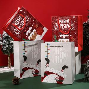Wholesale FSC Christmas Environmentally Friendly Paper Gift Bags 32g/PCS from china suppliers