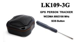 Wholesale 100% waterproo3G WCDMA Personal Mini GPS Tracker With SIM Card Real-time Tracking With SOS tracker for kids/elder/adult from china suppliers