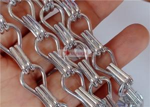 Wholesale Silver Aluminum Chain Fly Curtains Mesh Screen For Interior And Outdoor Design from china suppliers