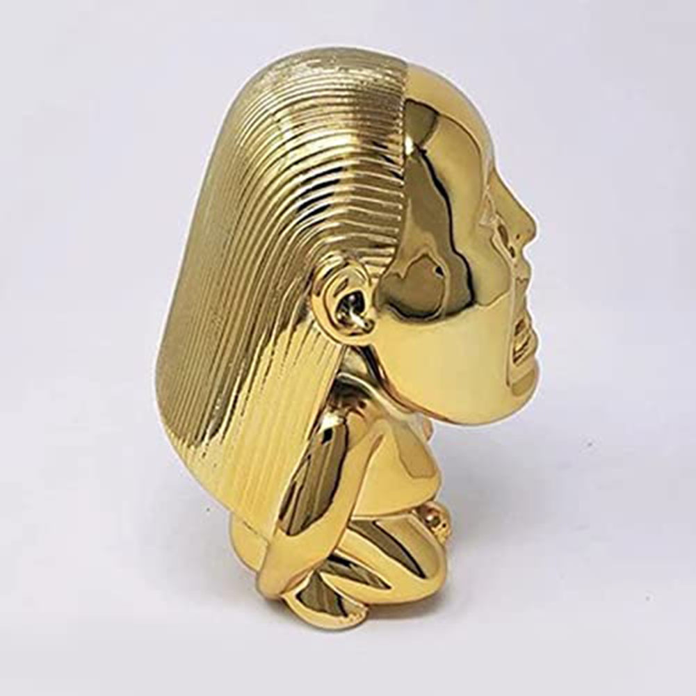 Unisex Indiana Jones Golden Fertility Icon Statues Add Some Adventure to Your Space