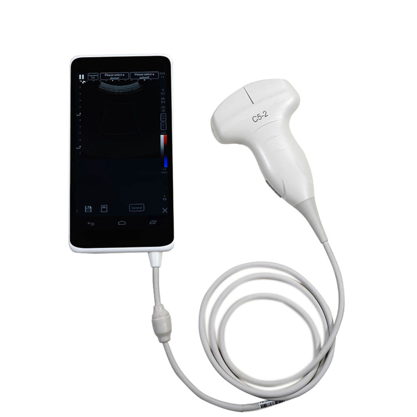 Handheld Ultrasound Scanner convex transducer