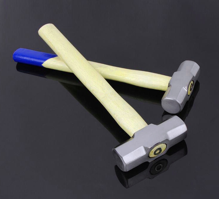 Forged Steel Hand Tools Construction Tools Wooden Handle Sledge Hammer Club Hammer
