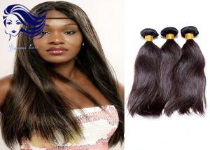 Wholesale Straight 100 Virgin Brazilian Hair Extensions Real Human Hair Double Weft from china suppliers