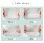 Waterproof Greaseproof Gorgeous Disposable Paper Bibs For Baby