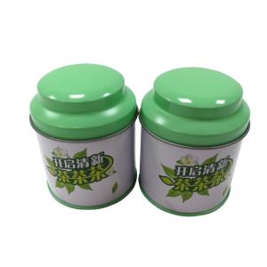 Wholesale Chinese And Japanese Tea Caddy Tin Packaging 60*75mm For Tea Gift Pack from china suppliers