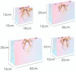 Gift packaging Recycled Kraft Paper Shopping Bags Mailer Tea Brown White