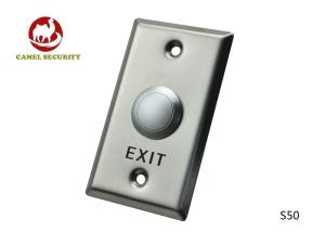 China Mortise Mounted Spdt Door Exit Push Button Momentary Switch Waterproof 115 * 70 * 25mm on sale