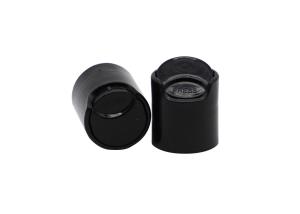 Wholesale 24mm Cylinder Black Plastic Top Cap Cosmetic PP Plastic Screw 32mm Nonspill from china suppliers