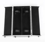 High quality carrying case gift box for double wine bottles