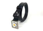 Cow Hide Daissy 23mm Width Ladies Buckle Belt