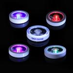 G-sensor Round LED Acrylic Coaster For Table Centerpieces, Weddings, Birthdays,