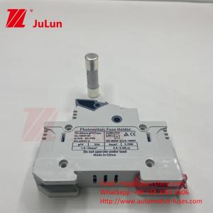 Wholesale 1000V DC Solar Photovoltaic Inverter Fuses RT18 Series 10x38 3P DIN Rail Mounted 32A Capacity For Fuse 1500V from china suppliers
