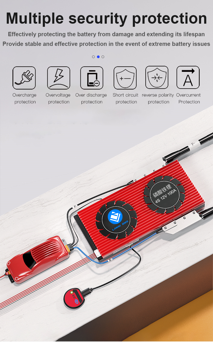 OEM ODM LiFePO4 Battery Most Popular Seller with Transparent Case and Bluetooth Communicator 24V 100Ah