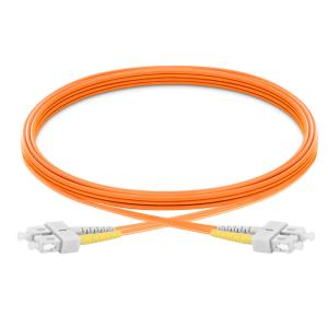 Wholesale PVC Fiber Optic Jumper Cable OM2 SC SC Fiber Patch Cord from china suppliers