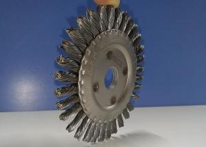 Wholesale Durable Knotted Wire Wheel Brush High Impact Cleaning Action With 16mm Hole from china suppliers