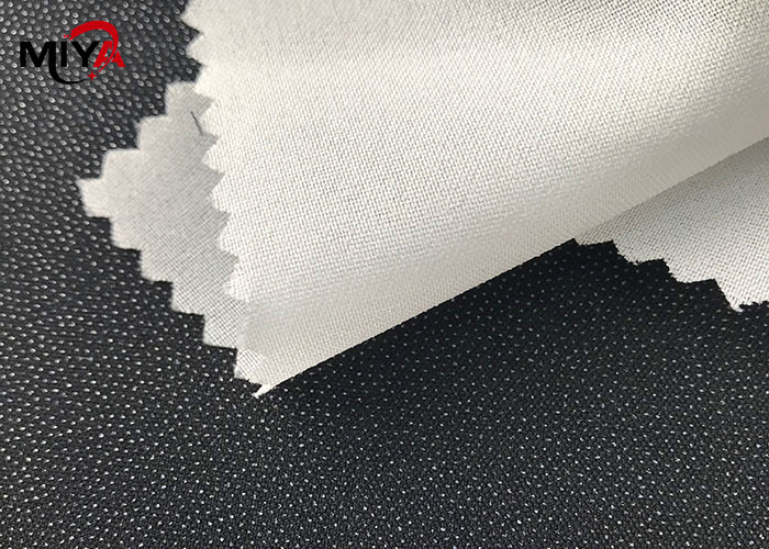 PA Double Dot 50D Polyester Woven Interlining For Women Dress
