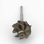 MS-TECH Turbo RHF4 Turbine Wheel Shaft VL25 VV11 Ind 44.14mm Exd 35.55mm Blades