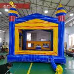 Blue Marble Inflatable Bouncy Castle PVC Commercial Bounce House Jumping Castle