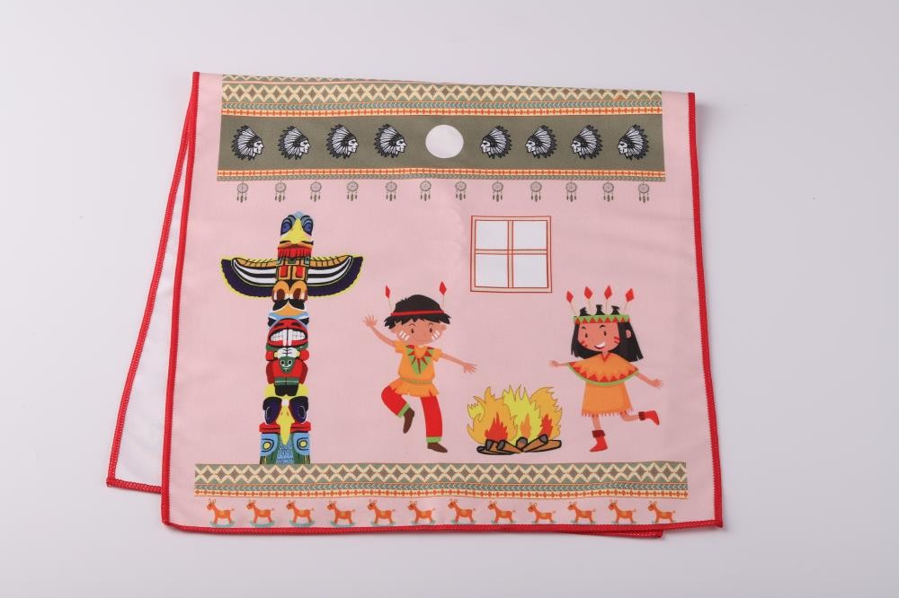 Peached 200gsm Small Beach Blanket 40x70cm 90 Polyester 10 Polyamide
